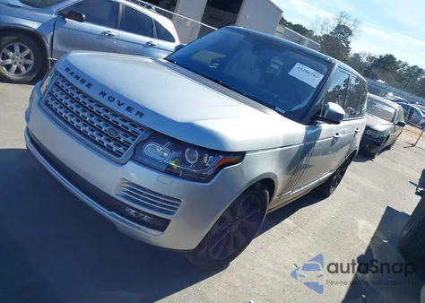 2017 Land Rover Range Rover 3.0L V6 Supercharged Hse из США, поврежденный, VIN SALGS2FV0HA336513